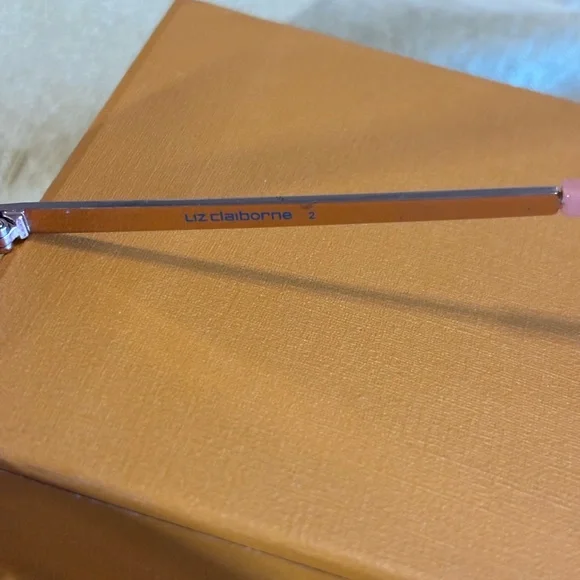 Stylish Aviator Sunglasses with Brown Lenses by Liz Claiborne - Picture 6 of 7